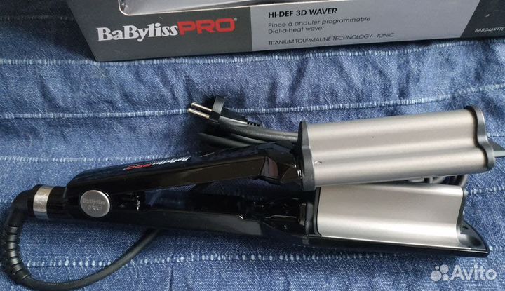 BAB 2469TTE плойка волна тройная Babyliss Pro