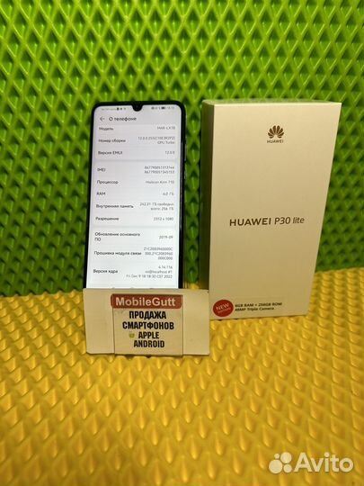 HUAWEI P30 lite, 6/256 ГБ