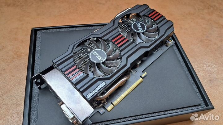 Видеокарта asus GeForce GTX 660 DirectCU II