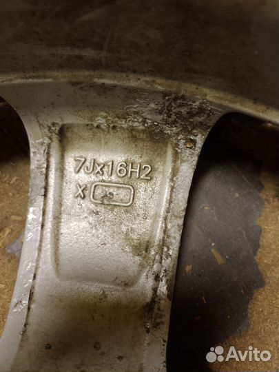 Диски литые 7J16, 5x112,ET45,цо 57