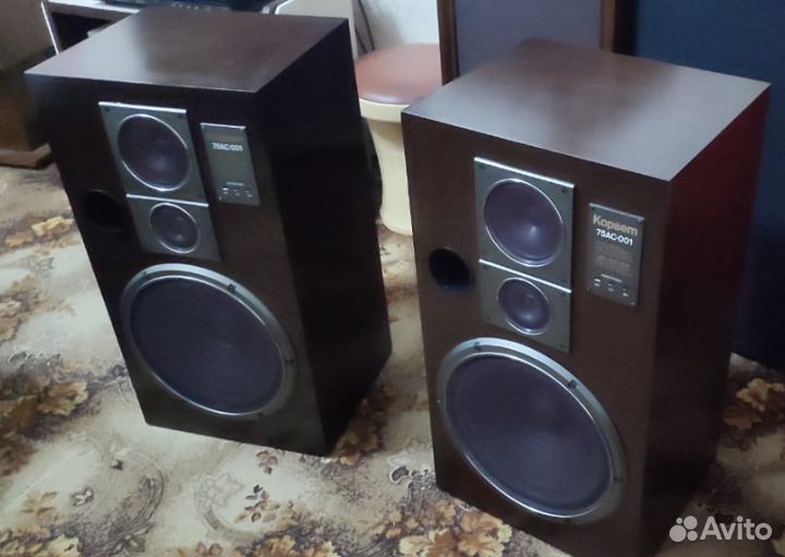 Колонки Корвет 75ас-001