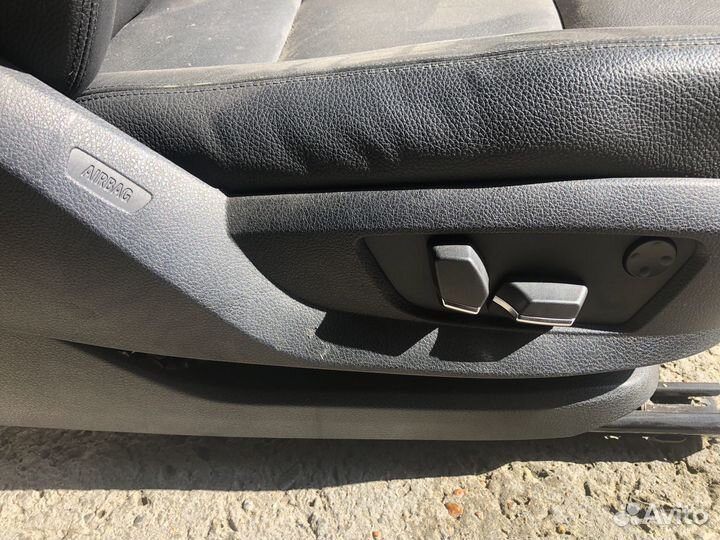 Передние кресла bmw 7 с подогревом