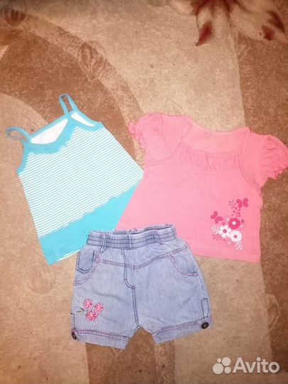 Вещи пакетом на девочку 3 - 4 года