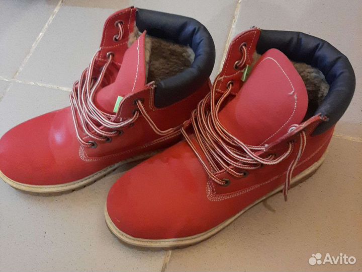 Ботинки детские новые 40 зима