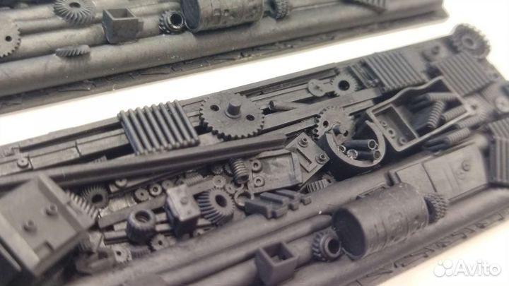 Вагон 1:87 имитация груза