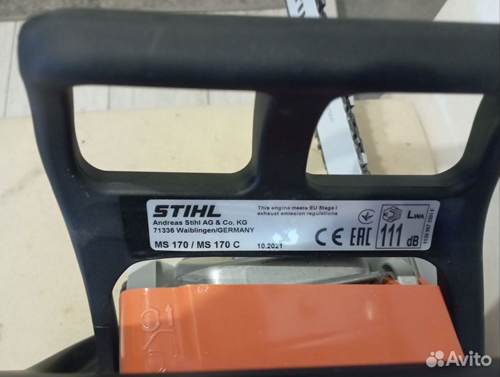 Бензопила stihl 170