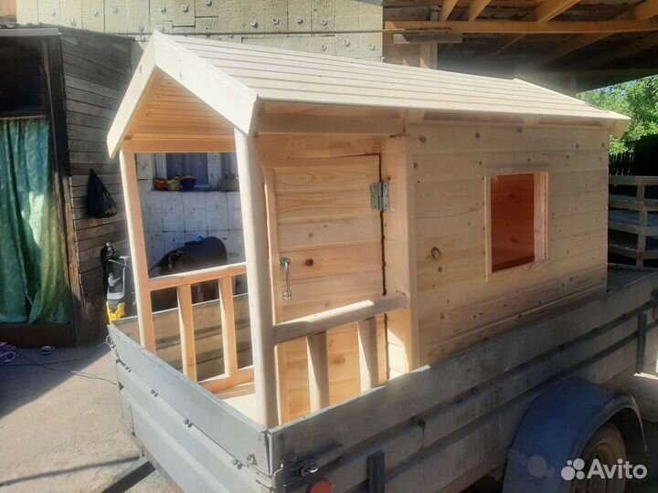 Детский игровой домик уличный