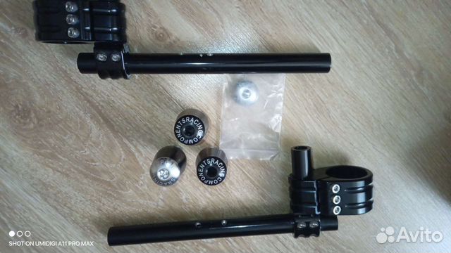 Руль для мотоцикла (клипоны) 43мм