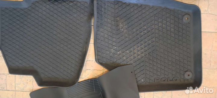 Автомобильные коврики резиновые