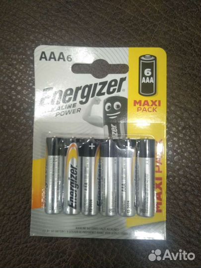 Батарейки мезинчиковые