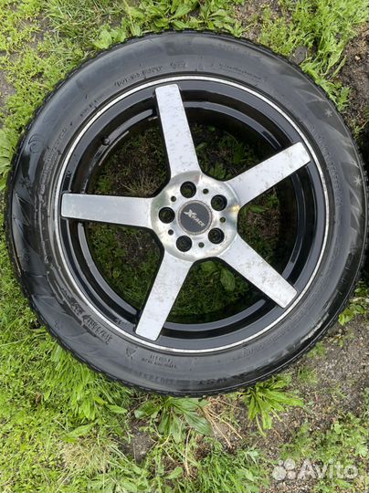Колеса в сборе r17 зимние 5 100