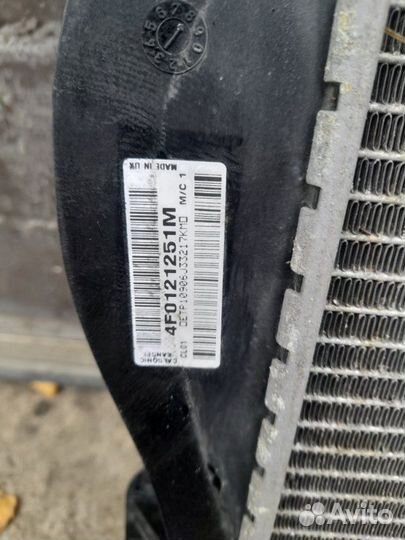 Радиатор двс Audi A6 C6 2.8 BDX 2004-2008