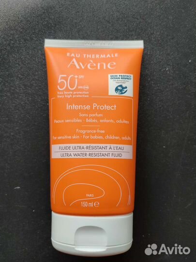 Солнцезащитный крем avene spf 50+
