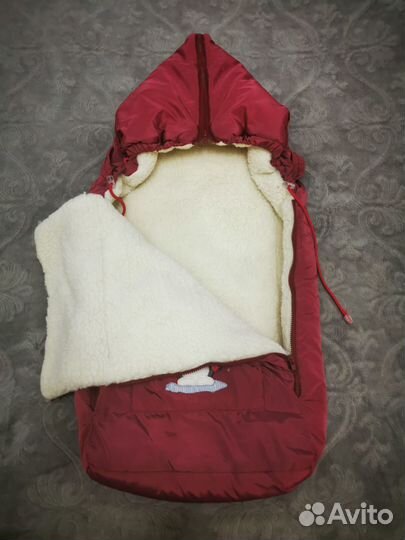 Зимний конверт в коляску