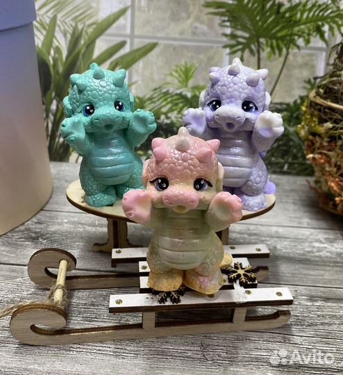 Мыло ручной работы Дракон