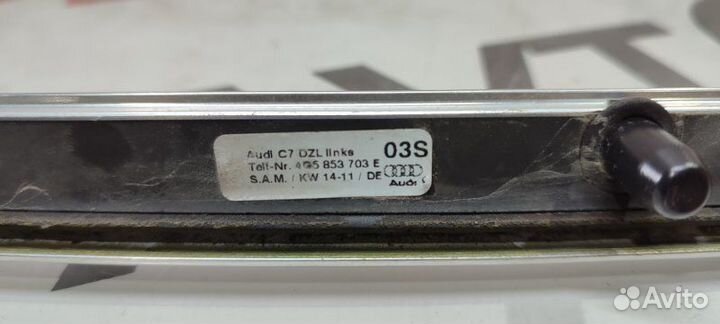 Молдинг крыши левый Audi A6 4G CGW 18.04.2011