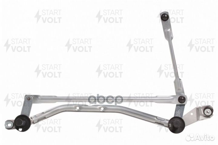 Трапеция стеклоочистителя nissan qashqai 06- VWA