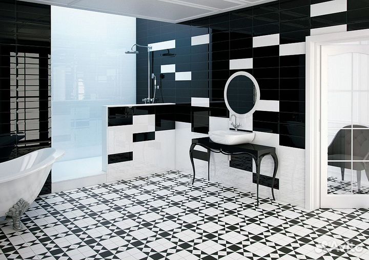 Плитка house OF vanity 33X33 напольная - под бетон, под мозаику, геометрия, Испания