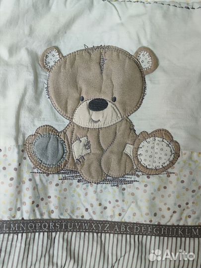 Бортики в кроватку Mothercare и позиционер