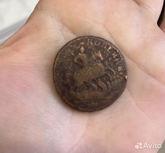 Монета 2 копейки 1787 года