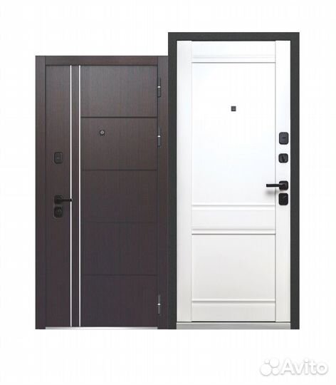 Дверь входная металлическая в квартиру Люксор