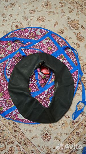 Тюбинг ватрушка 100 см бу