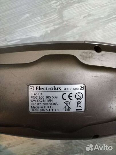 Беспроводной пылесос Electrolux 2-в-1