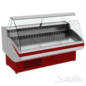 Стекло гнутое на витрину холодильную криспи гамма