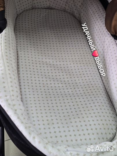 Коляска 3в1 Verdi Mirage Limited (бронза/эко-кожа)