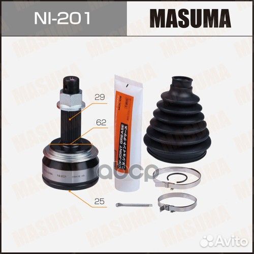 ШРУС наружный NI-201 Masuma