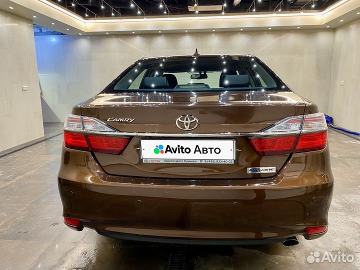 Toyota Camry 2.5 AT, 2018, 90 000 км