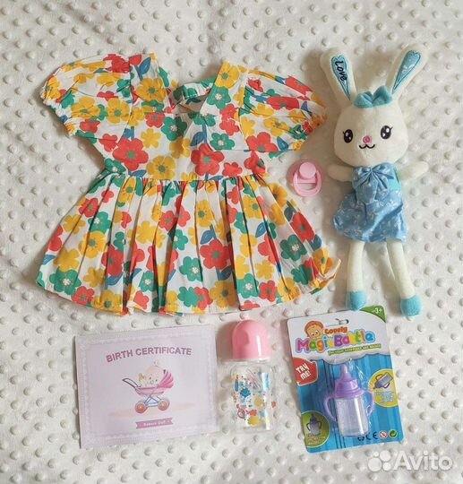 Кукла реборн силиконовая,55 см