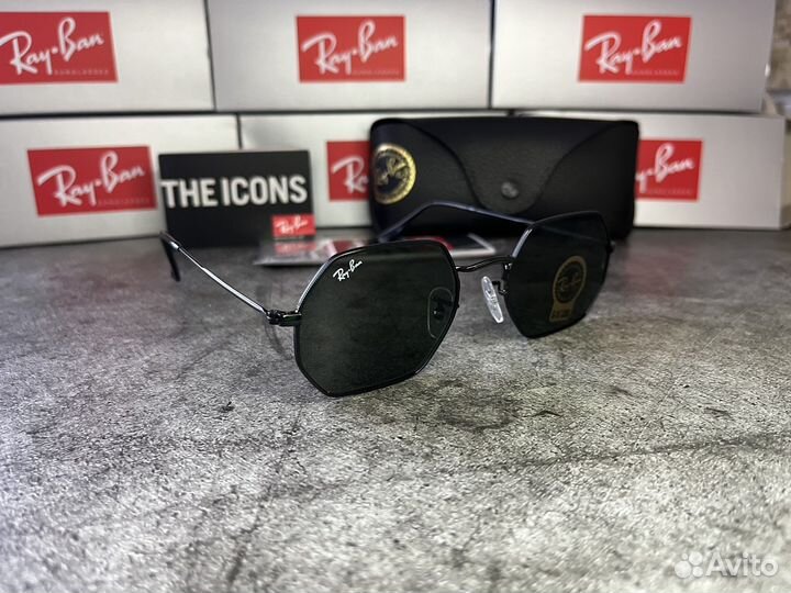 Солнцезащитные очки Ray ban octagonal/black