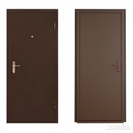 Дверь входная металлическая новая утепленная
