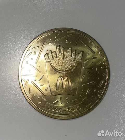 Коллекционная монета McDonald’s
