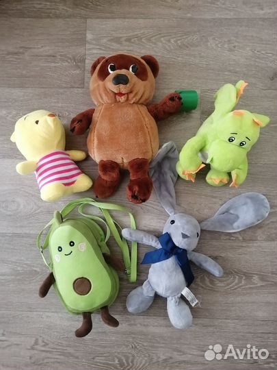 Мягкие игрушки пакетом