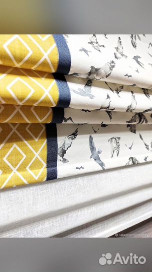 Пошив римских штор