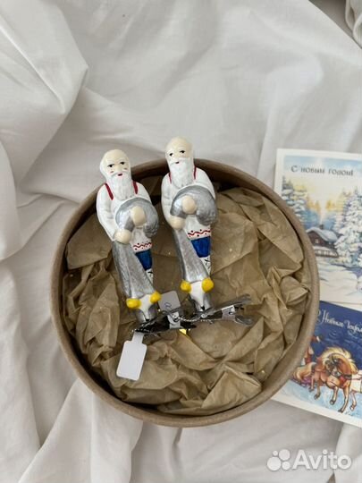 Елочные игрушки СССР