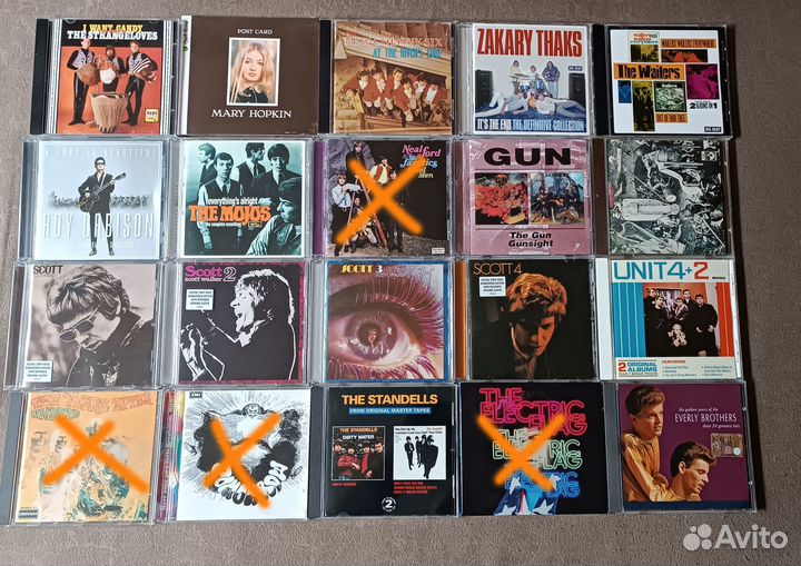 60-е: поп, рок, гараж, психоделия (CD)