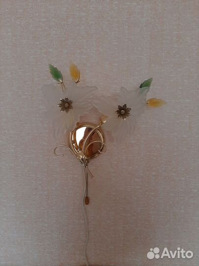 Люстра потолочная и бра бу