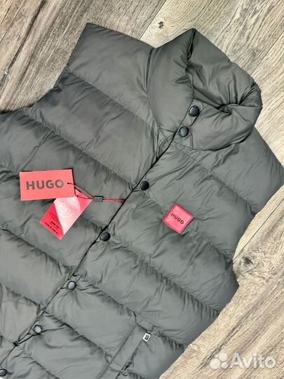 Жилетка Hugo Boss серая