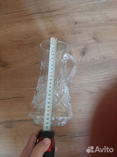 Кувшин хрустальный