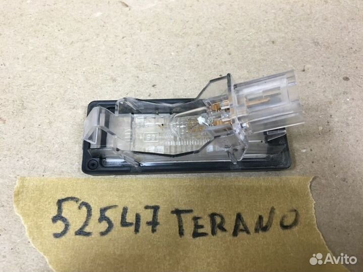 Фонарь подсветки номера Nissan Terrano 3 D10