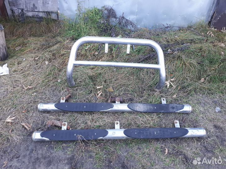 Кенгурятник и пороги