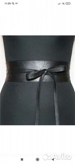 Ремень (пояс) женский натуральная кожа Motivi