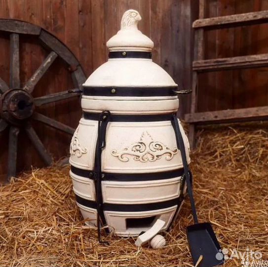 Тандыр Аполлон с откидной крышкой