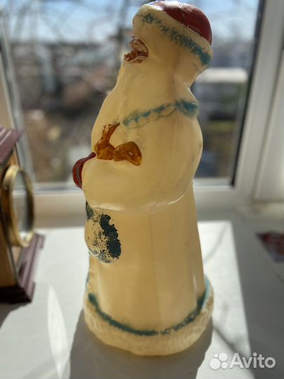 Дед мороз СССР плассмассовый