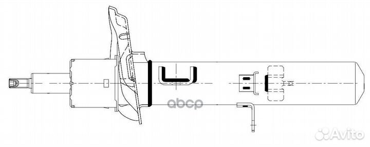 Амортизатор для а/м Geely Tugella (19) 4WD