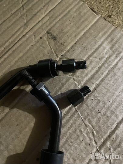 Зеркала на мотоцикл под m8 с переходником под m10