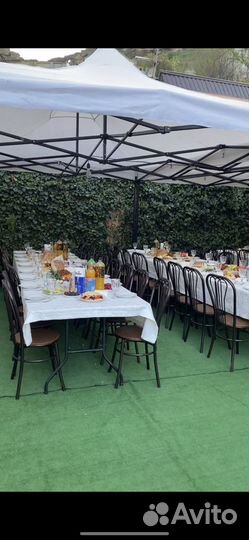 Аренда столов и стульев